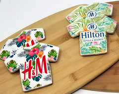 Summer Shirt Logo Sugar Cookies