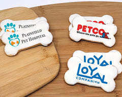 Dog Bone Logo Sugar Cookie