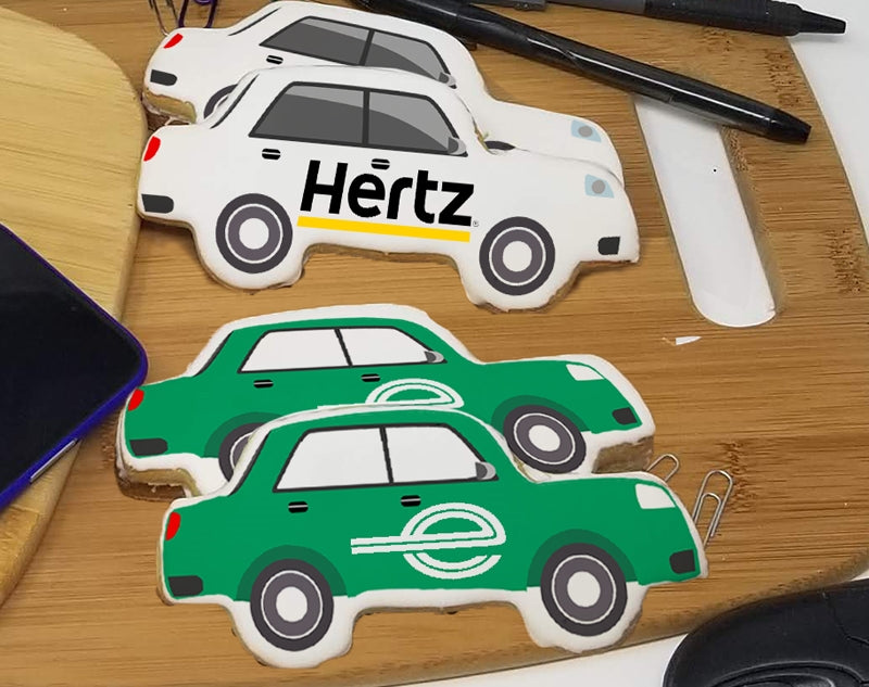 Car Logo Sugar Cookie