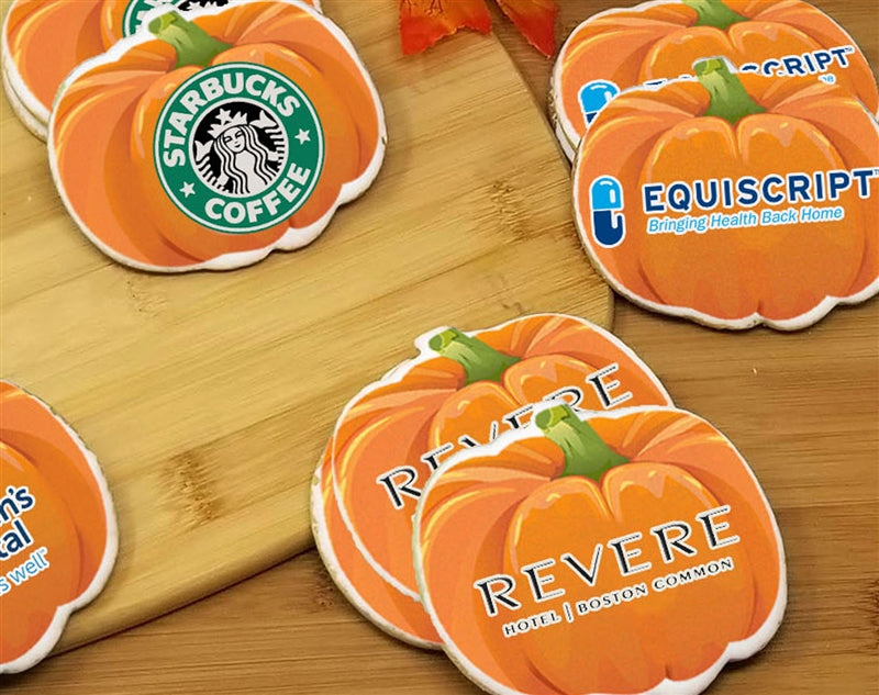 Pumpkin Logo Sugar Cookies